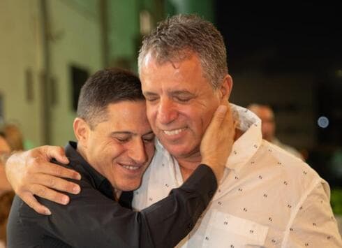 מאיר ודנילוביץ'. ראש העירייה הגיע ובירך בהצלחה