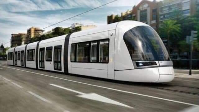 הדמיית הרכבת הקלה בבאר שבע (צילום: מתוך עמוד הפייסבוק של ראש העירייה, רוביק דנילוביץ') הדמיית הרכבת הקלה בבאר שבע