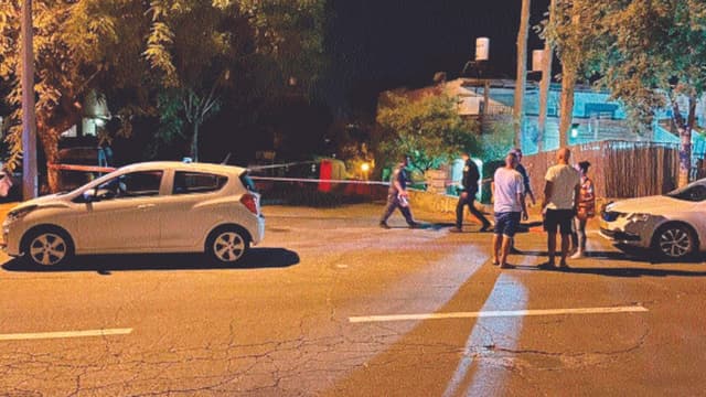 זירת האירוע בו בוצעה הדקירה