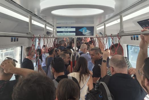 אירוע השקת הרכבת הקלה 