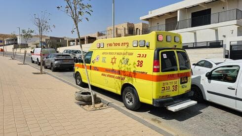 מזירת האירוע בדימונה