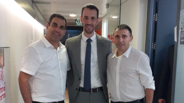 חברי הליכוד אלי בן דיין, ח"כ אריאל קלנר ויניב בן שושן