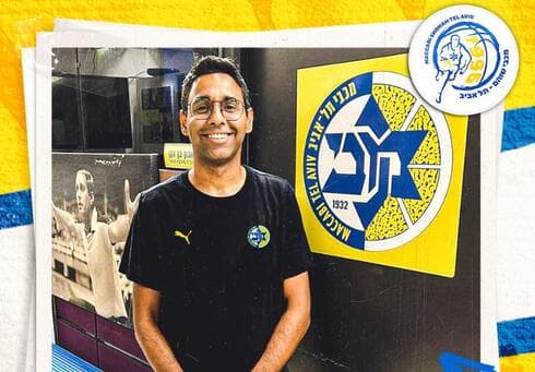 תמונת ה"וולקאם" שהכינו במכבי שוהם תל אביב לפנקר
