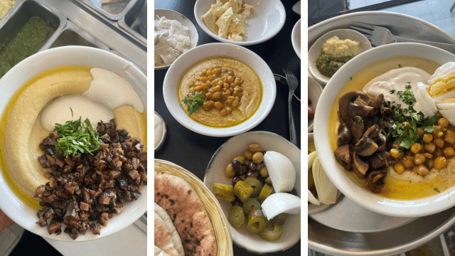 חומוסיית "סהרה" בחדרה. אווירה טובה וערק באוויר חומוסיית "סהרה" בחדרה. אווירה טובה וערק באוויר
