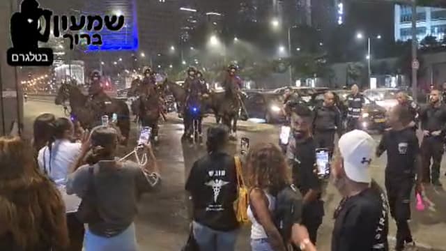 מחאת "צדק לרפאל" בשבוע שעבר