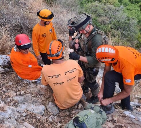 חילוץ הטייל בצפון