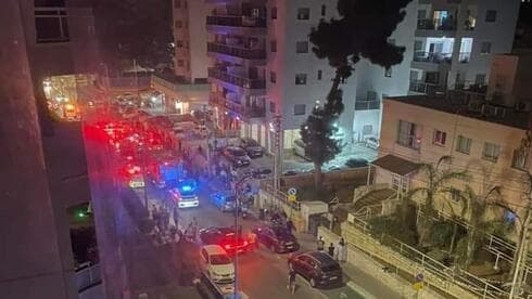זירת האירוע ברחוב בארי