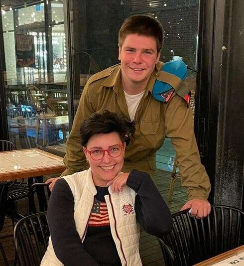 מקסים מולצ'נוב ז"ל ומדריכתו ענת בינואר האחרון