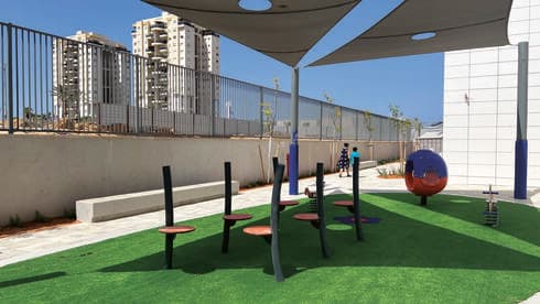 קריית החינוך החדשה. "כיף להיכנס למקום כזה" (צילומים: באדיבות העירייה ) קריית החינוך החדשה. "כיף להיכנס למקום כזה"