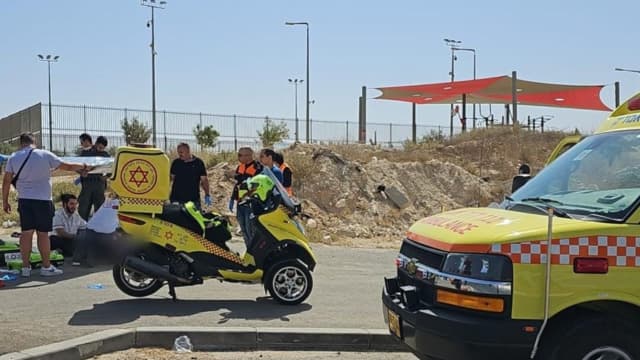 זירת התאונה
