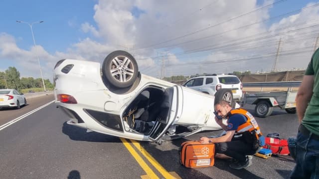 זירת התאונה