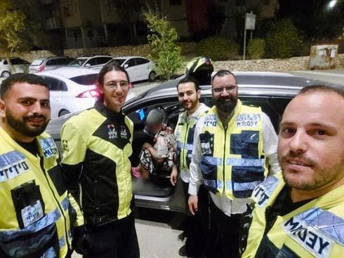 החיפושים אחר הנעדרת (צילום: ידידים) החיפושים אחר הנעדרת