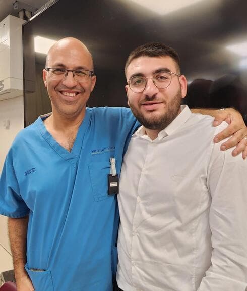 אדיר חנניה ופרופ' דוד פרג