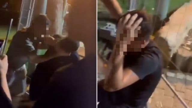 האירועים החמורים בפתח תקוה (צילום: מתוך הרשת החברתית, שימוש לפי סעיף 27א לחוק זכויות יוצרים) האירועים החמורים בפתח תקוה