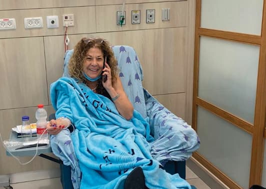 מיטל להבי בבית החולים