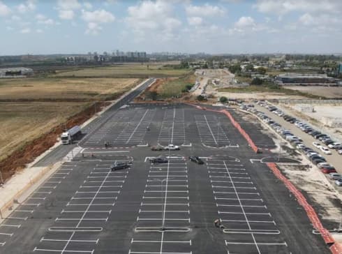 חניון תחנת הרכבת סגולה