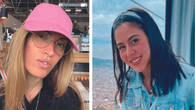 נגה פרץ ומירב זיגדון (צילום: פרטי) נגה פרץ ומירב זיגדון