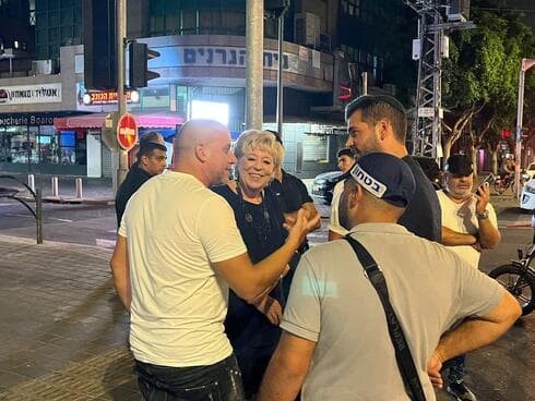 מרים פיירברג-איכר בזירת האירוע
