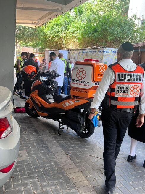 מזירת האירוע ברחובות