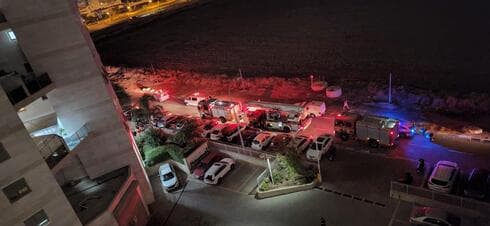 זירת נפילת רסיס רקטה בפתח תקוה זירת נפילת רסיס רקטה בפתח תקוה