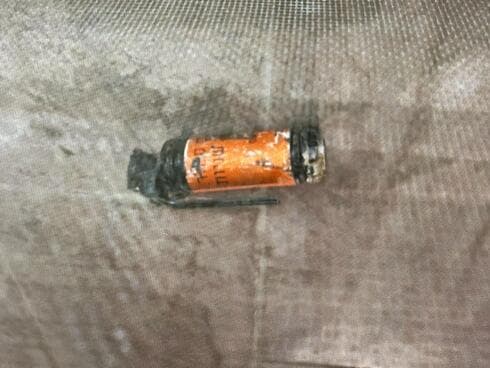 הרימון שאותר בשכונת רמות