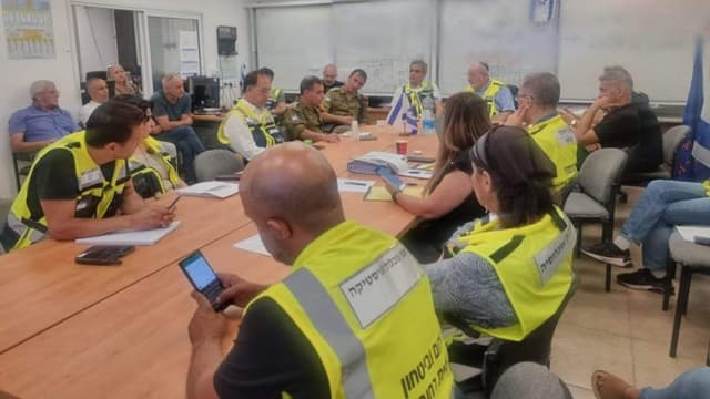 ישיבת אגף הביטחון ונציגי משמר השכונות