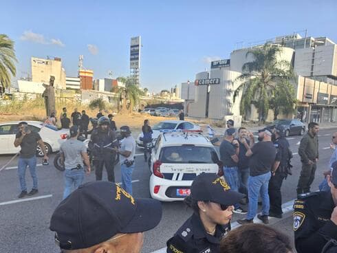 זירת אירוע הירי בצ'ק פוסט