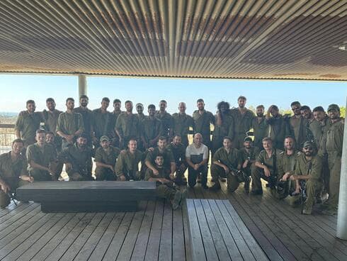 גדס״ר צנחנים במוזיאון בית לוחמי הגטאות