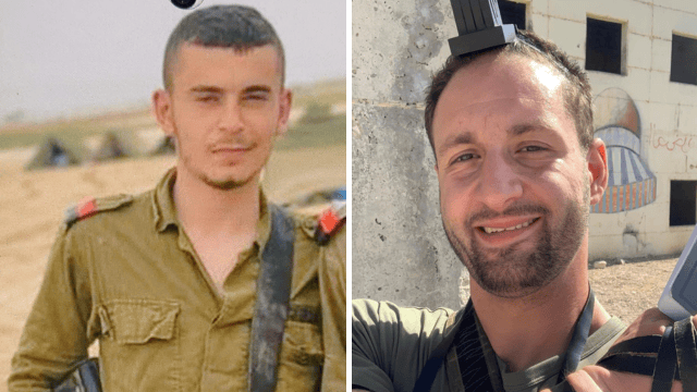 רס"ר (במיל') אליהו בנימין אלמקייס ז"ל וסמ"ר אברהם נריה כהן ז"ל