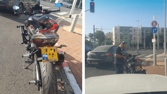 פעילות אכיפה נגד רוכבי אופנועים. "כמו אזעקות"