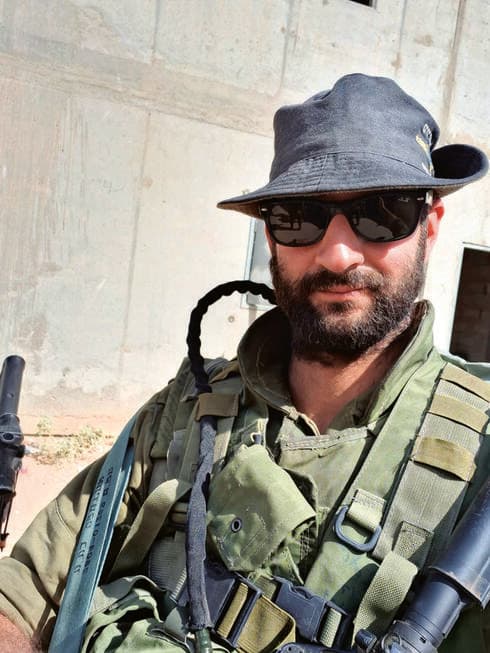 רוני בן לולו במדי המילואים