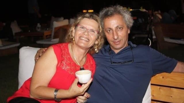 יהודית וייס ובעלה שמוליק 