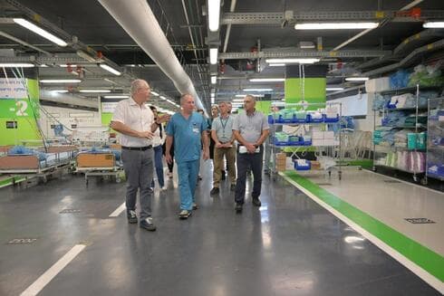 סיור מנכ"ל כללית בחיפה ובי"ח כרמל ורמב"ם