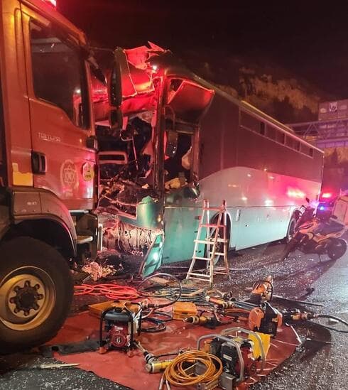 התאונה בכביש 1 הלילה