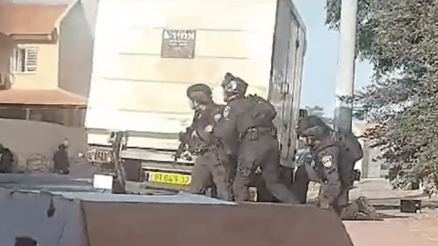 קרבות הירי באופקים בין שוטרים למחבלי החמאס ב-7 באוקטובר