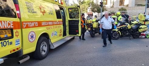 מזירת התאונה בחולון