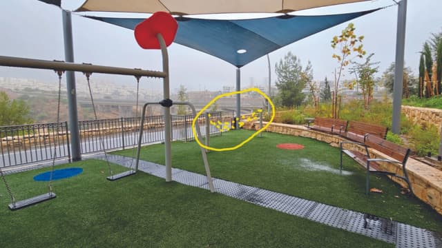 "להגביר סיורי הפיקוח". מיקום הערסל שנגנב