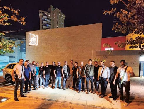 חברי כיתת הכוננות בהר חומה (צילום: פרטי) חברי כיתת הכוננות בהר חומה