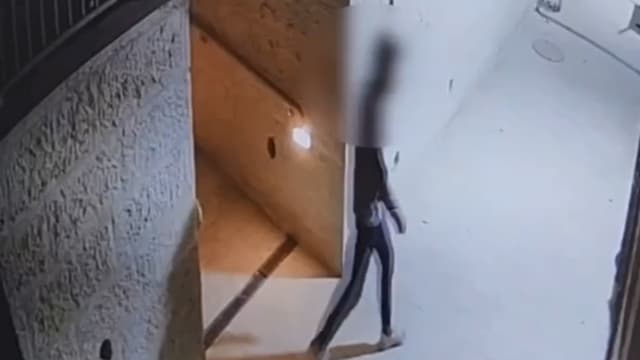 תיעוד מאחת ההתפרצויות לבית הספר