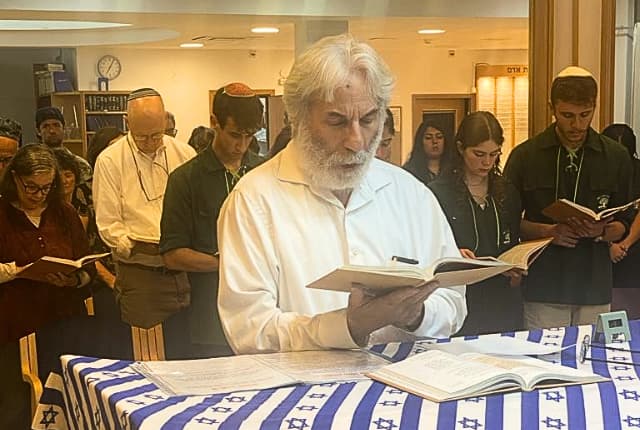 תפילות קהילת מוריה לסיום שבעת ימי האבל אחרי 7 באוקטובר