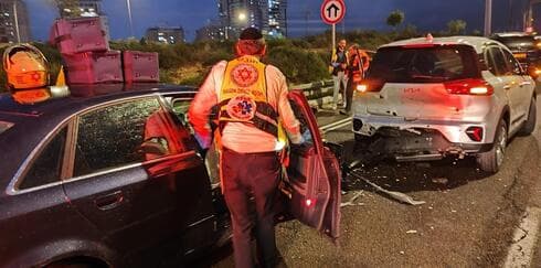 זירת התאונה