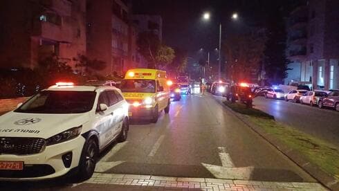 זירת האירוע ברחוב ריינס בנתניה
