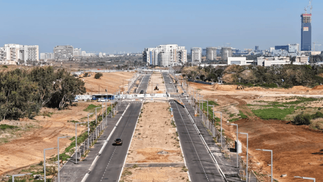 הציר החדש באבן גבירול הציר החדש באבן גבירול