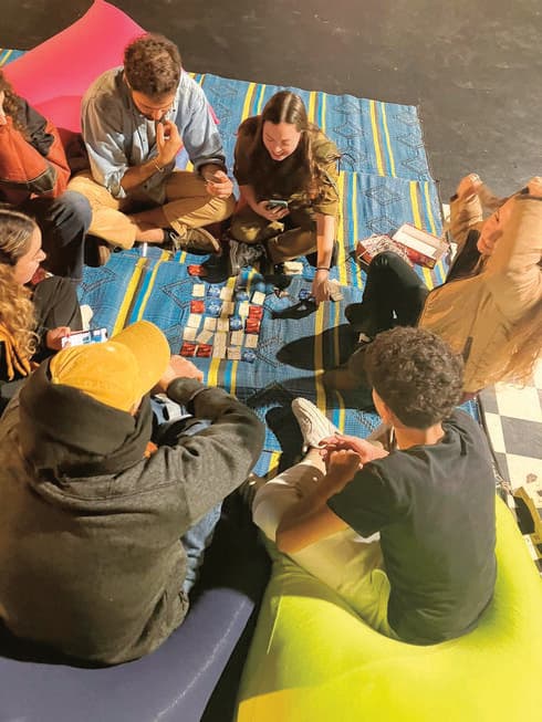 פעילות במתחם החדש (צילום: פרטי) פעילות במתחם החדש
