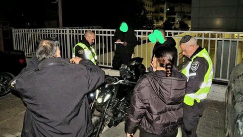 משטרת ראשון לציון בפעולה 