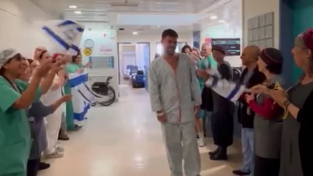 עמית בר זאב משוחרר מבית החולים