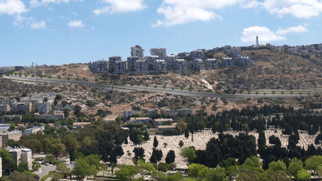 הדמיה של הכביש מכבביר לנוה דוד