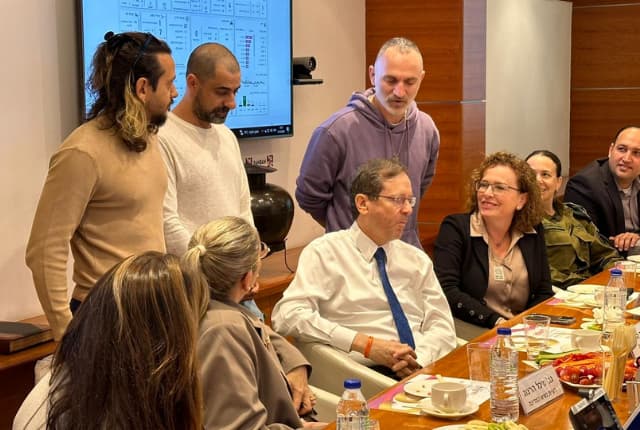 נשיא המדינה בחיפה