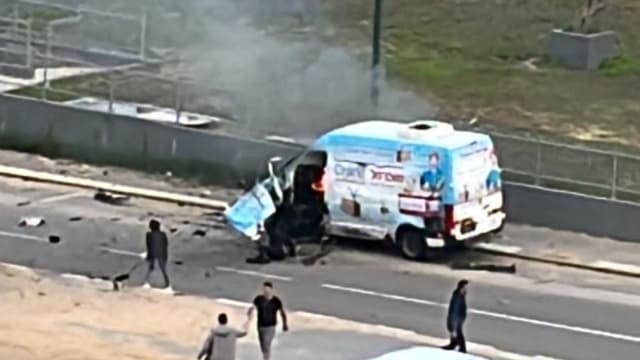 פיצוץ ברכב בקרית השרון בנתניה
