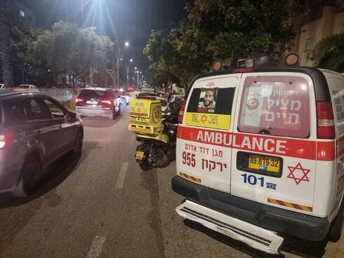 זירת האירוע בהדר גנים